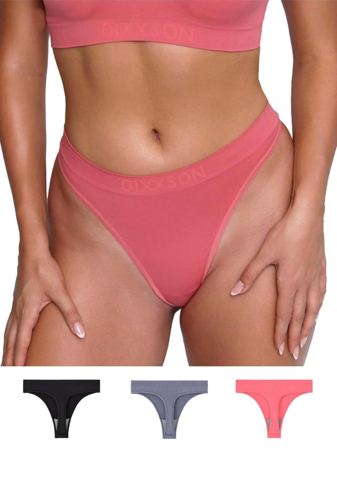 DIXXSON BY AMILÉY 3er Set Comfy Tanga