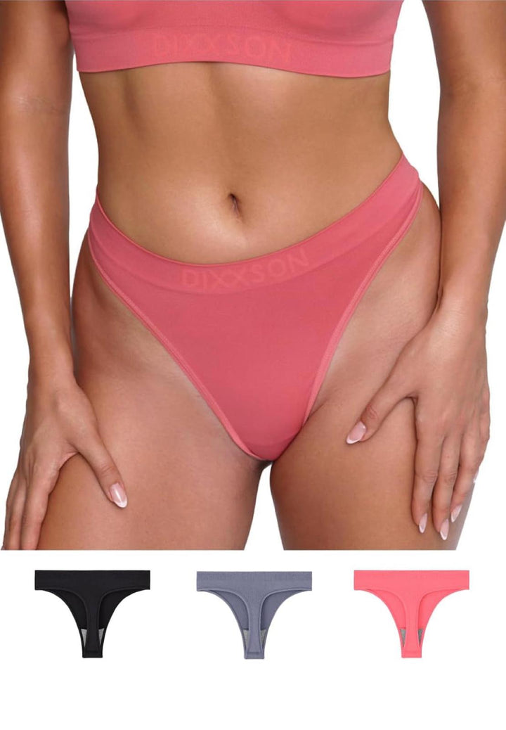 DIXXSON BY AMILÉY 3er Set Comfy Tanga